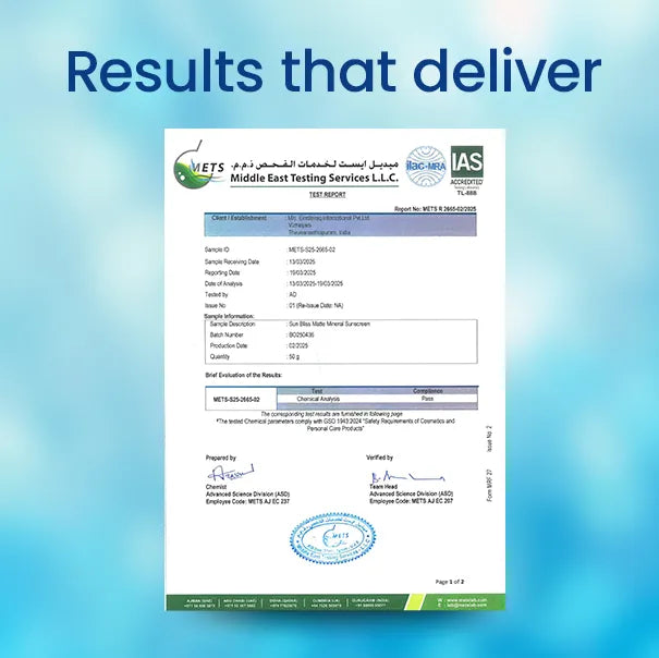 Sun Bliss Matte Mineral Sunscreen