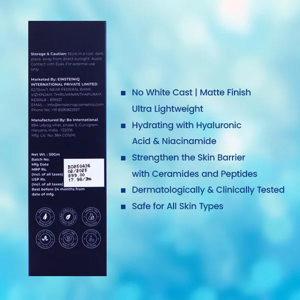 Sun Bliss Matte Mineral Sunscreen